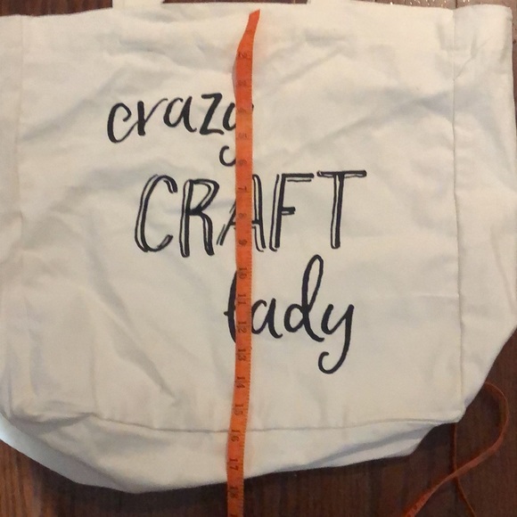 Crazy. Craft Lady reusable bag made in India - Picture 5 of 7
